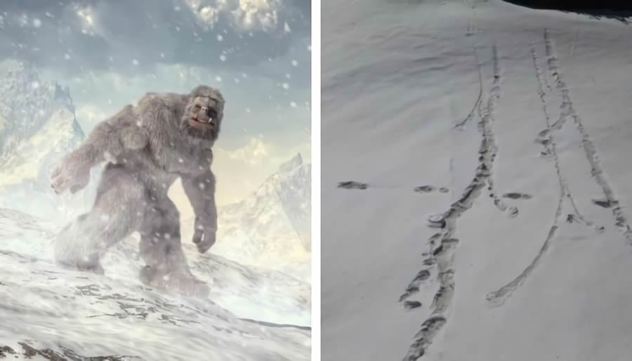 Exploradores dicen tener huellas del yeti