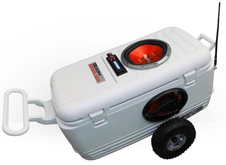 BoomCooler, caja para portar hielo con musica