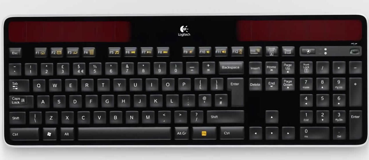 Logitech Keyboard K750 el teclado solar