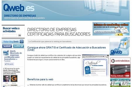 Qweb.es directorio de empresas