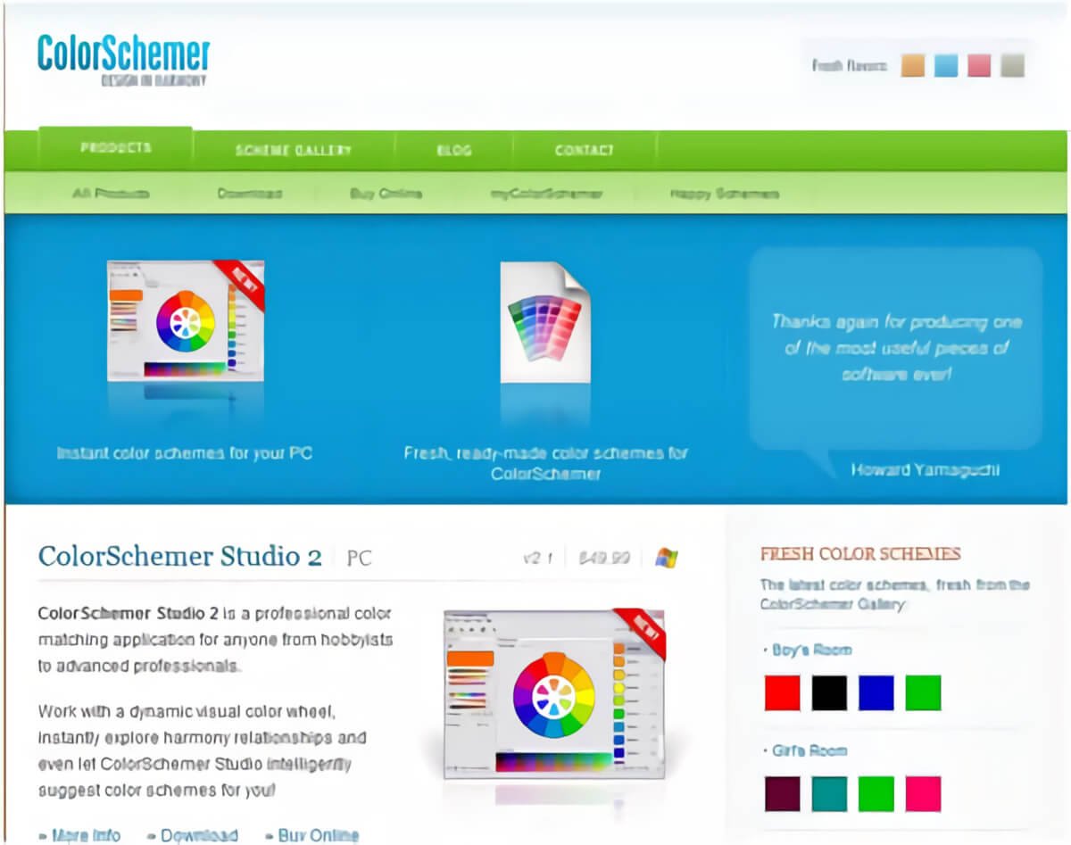 Crea y maneja tu código de colores con colorschemer.com