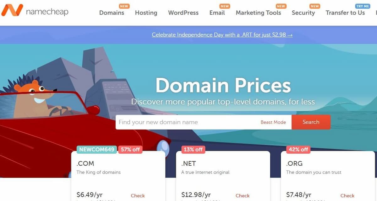 Lee más sobre el artículo Namechiap.com dominios y hosting servicio recomendable