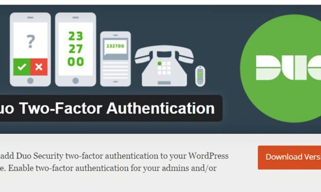 Duo Two Factor Authentication, añade seguridad a WordPress