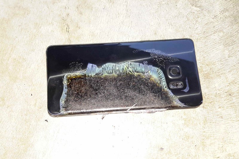 Samsung Galaxy Note 7 y las explosiones espontáneas