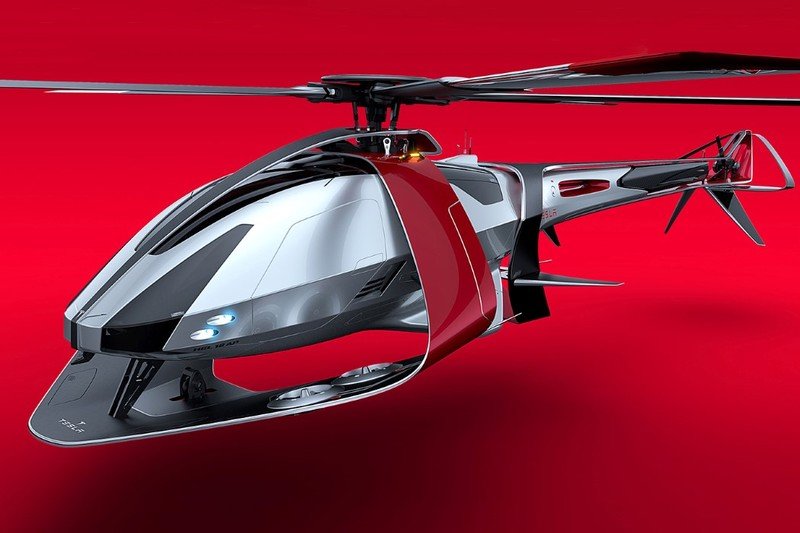 El primer Tesla Helicopter se prepara para volar