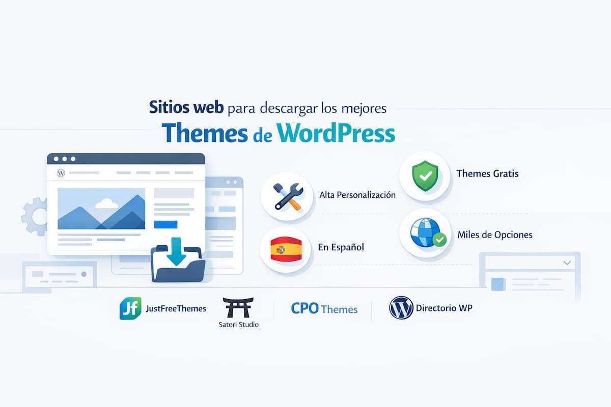 sitios web themes wordpress
