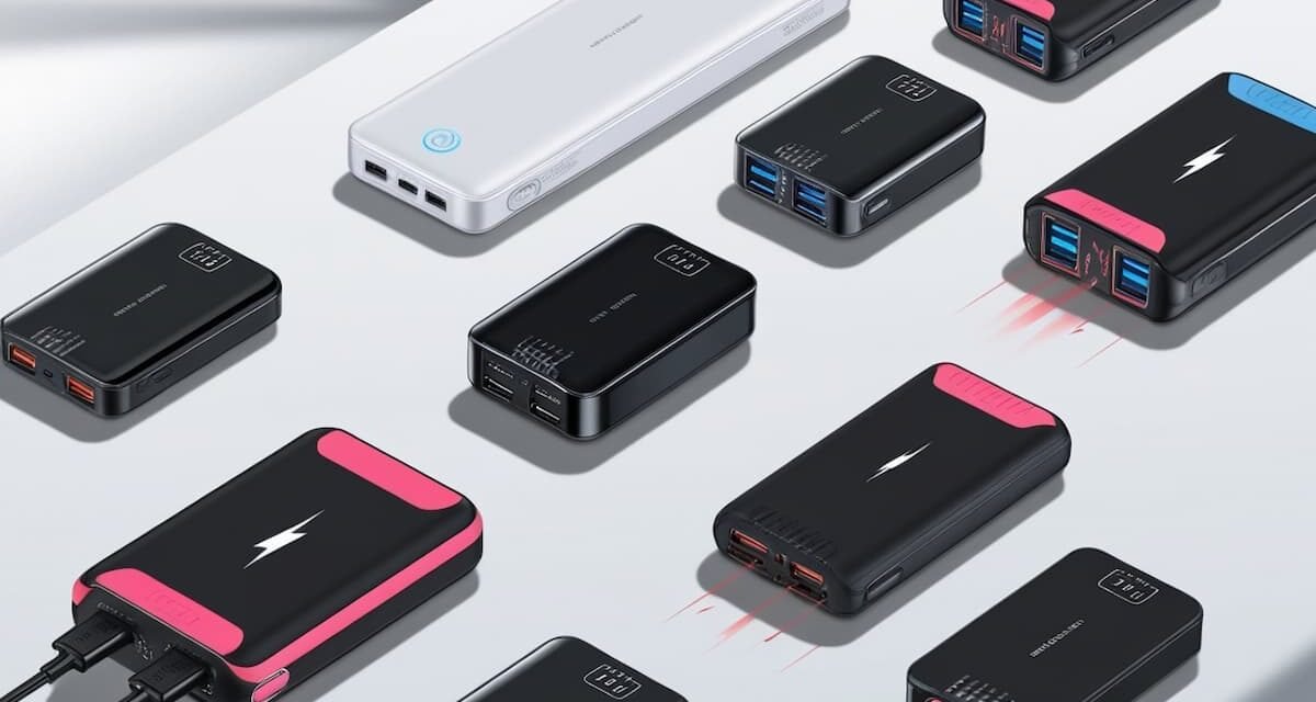 Power banks ultraligeros: Carga rápida y eficiencia en tus manos