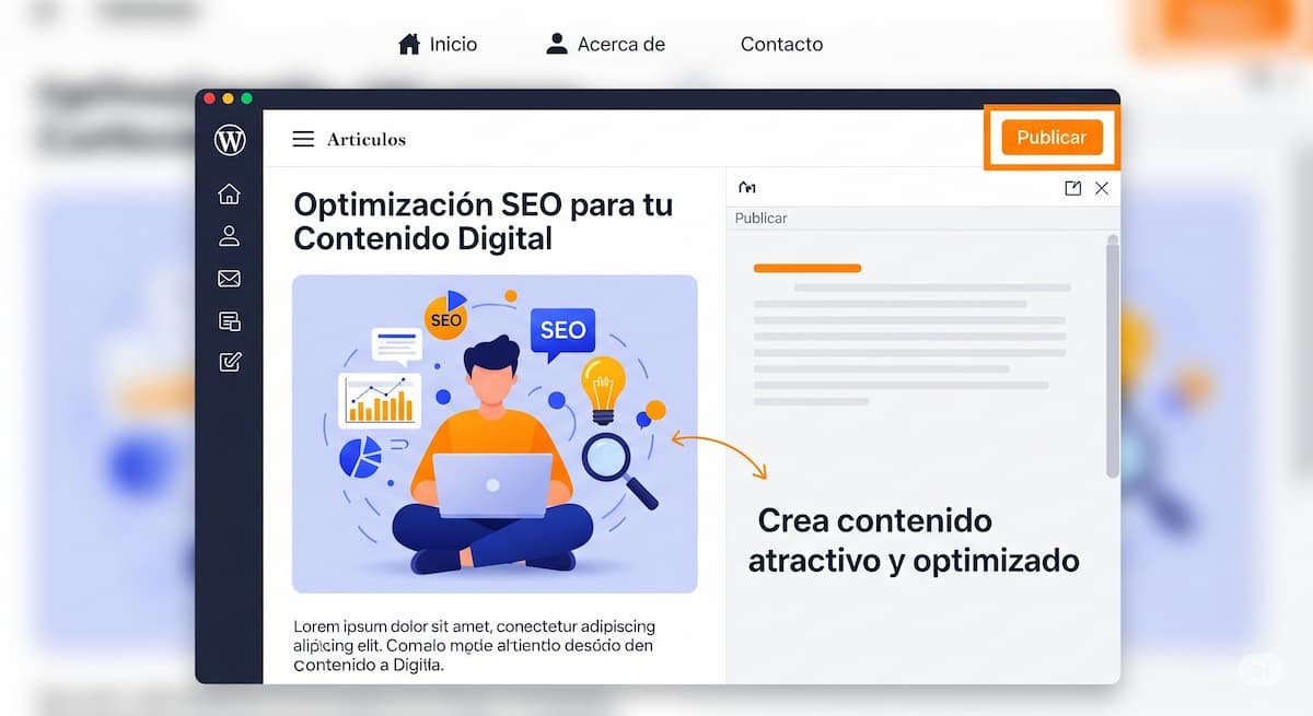 Cómo crear contenido optimizado para SEO en WordPress