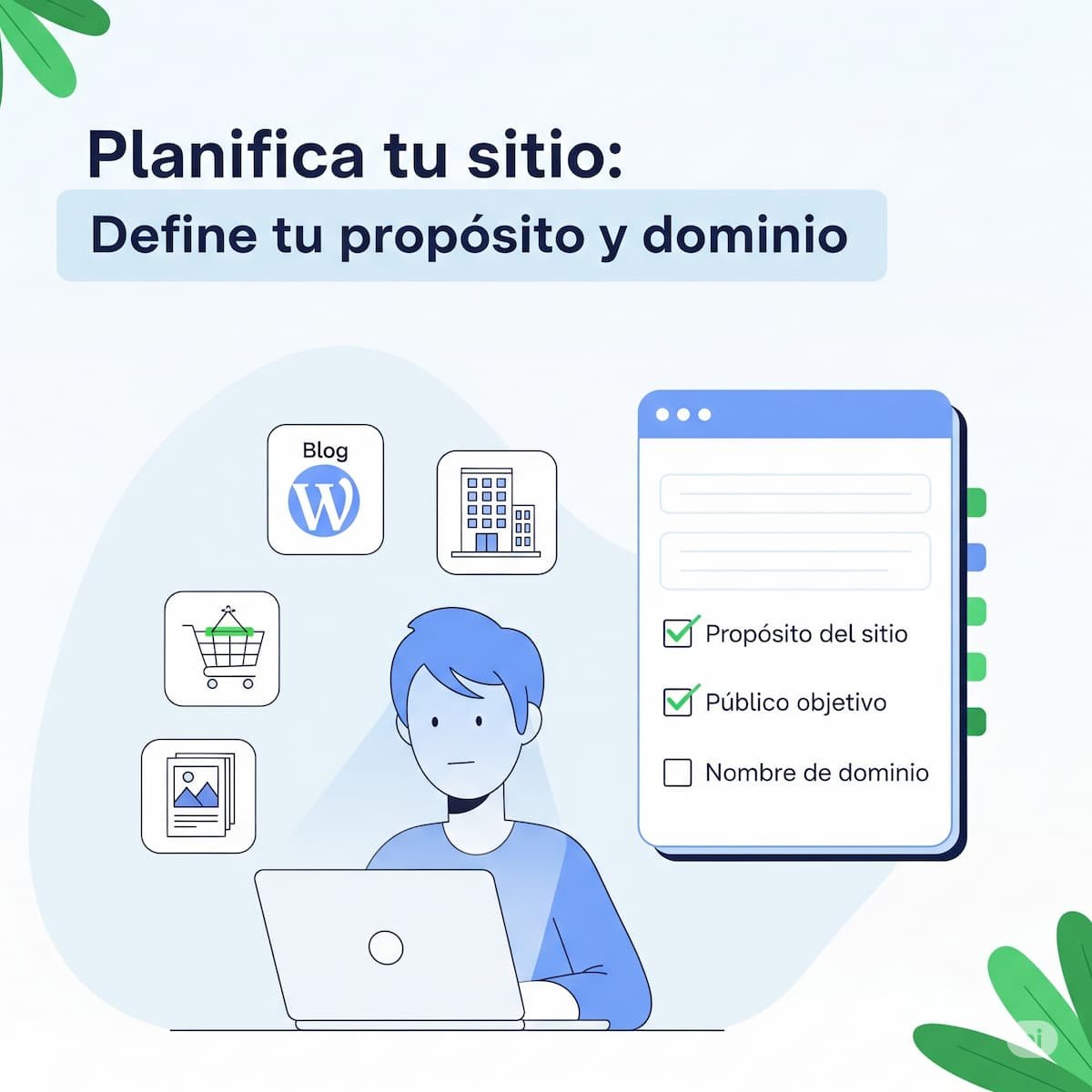 Cómo planificar un sitio web con WordPress para principiantes