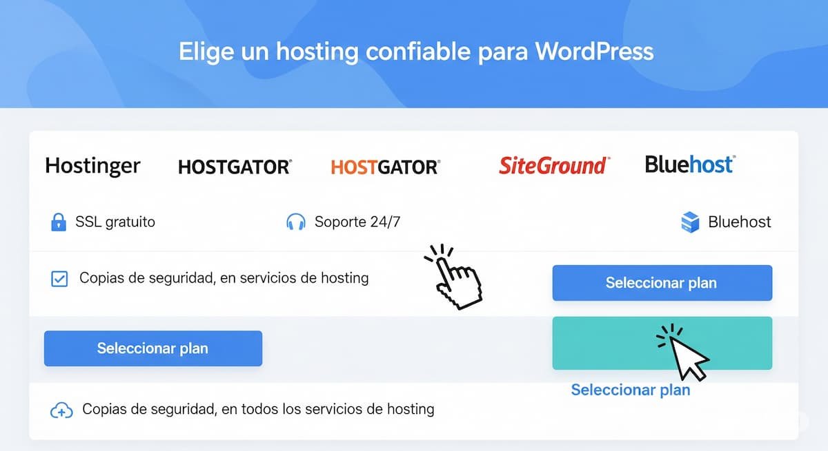Características esenciales de un hosting optimizado para WordPress