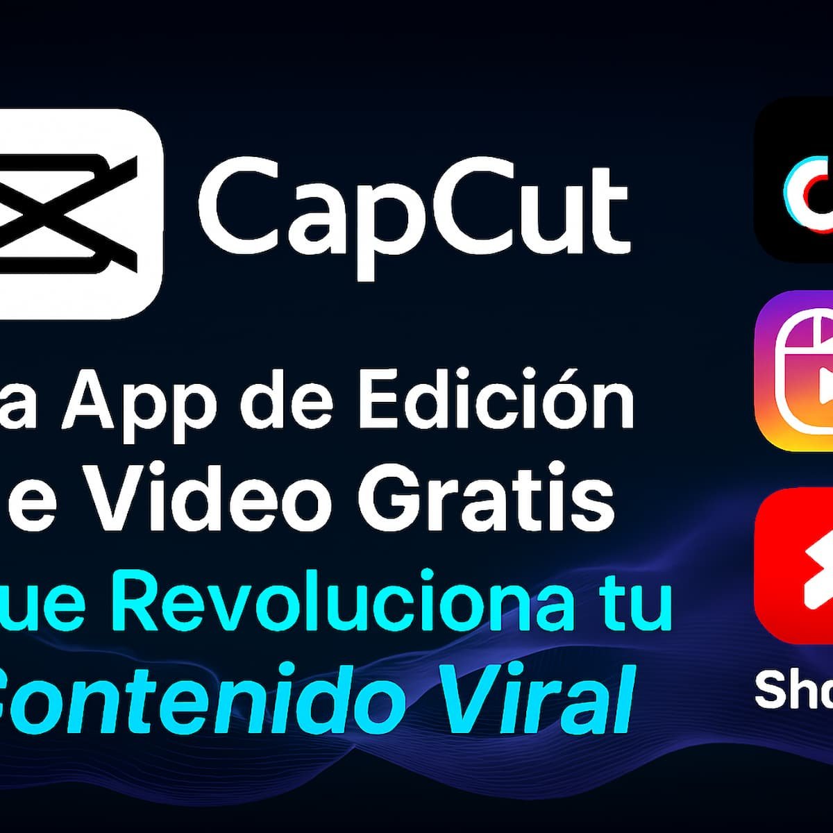 capcut portada app edicion video gratis