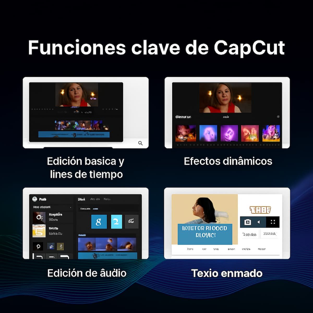 funciones clave capcut edicion audio
