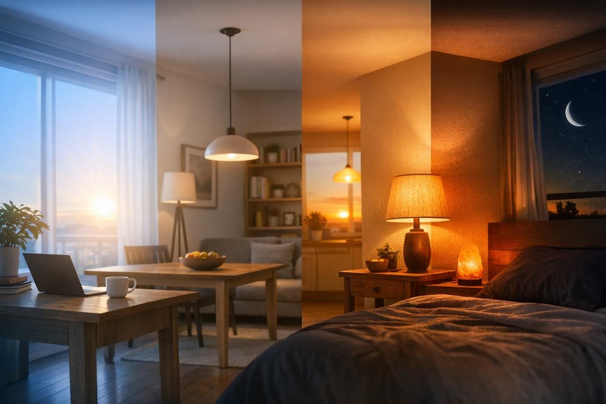 Luz circadiana el biohacking domestico