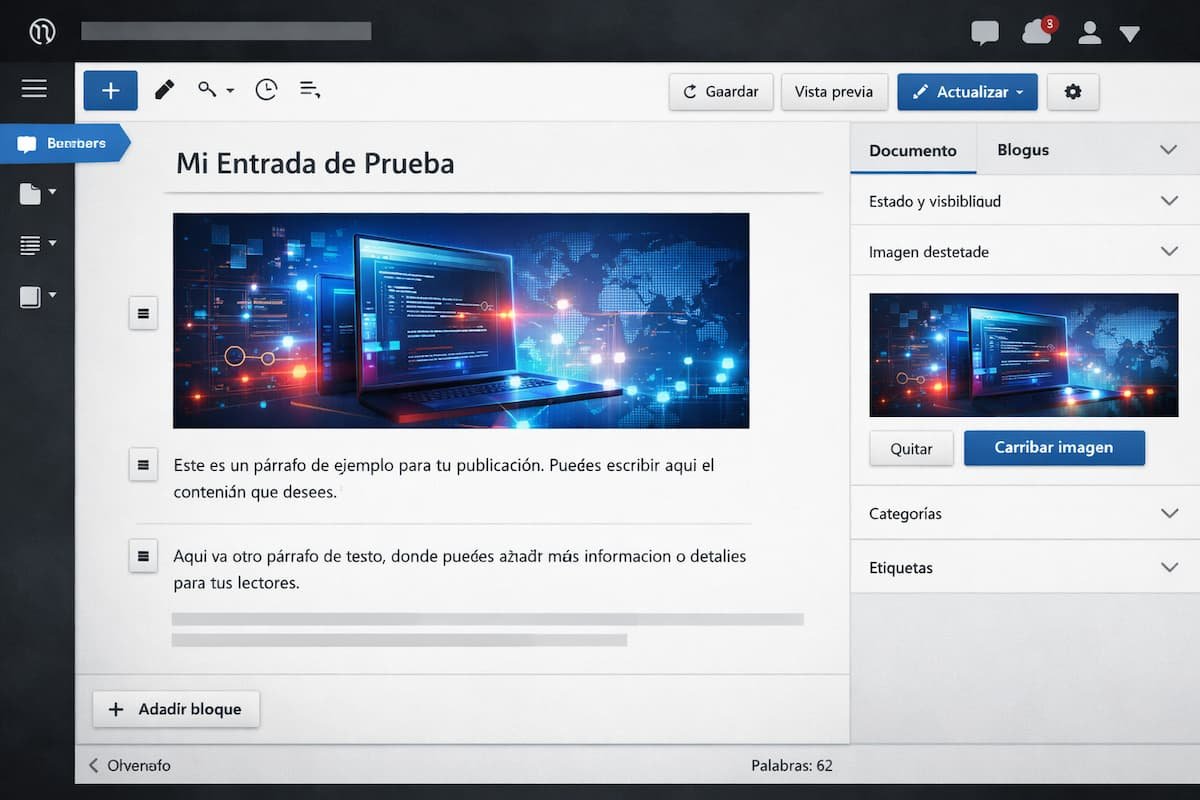WordPress no muestra los cambios en la cabecera