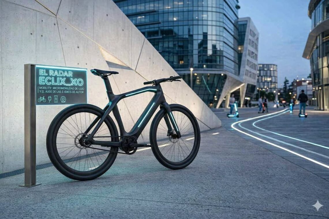 eclixxo radar micromovilidad lujo e bikes autor ingenieria diseno urbano